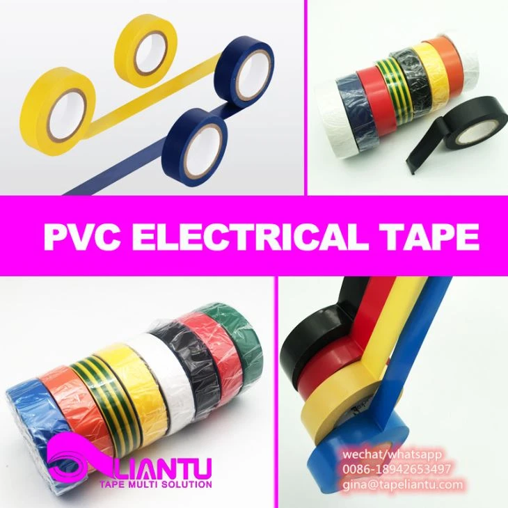Auksti izturīga un liesmu slāpējoša elektriskās konstrukcijas PVC lente
