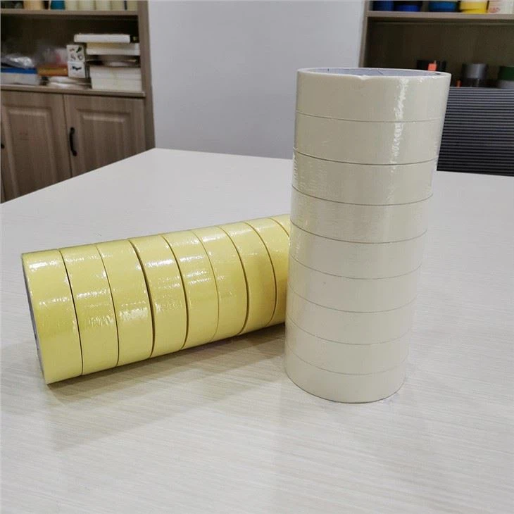 India Market Crepe Masking Tape Jumbo Roll For Wall Painting